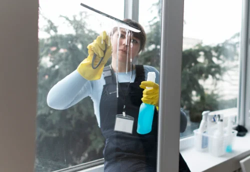 Nettoyage de vitres intérieures et extérieures à Auvers
